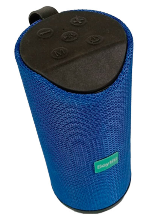 🔊 Bocina Portátil Bluetooth Buytiti TG-113 2x2" – Cilíndrica, Compacta y Potente