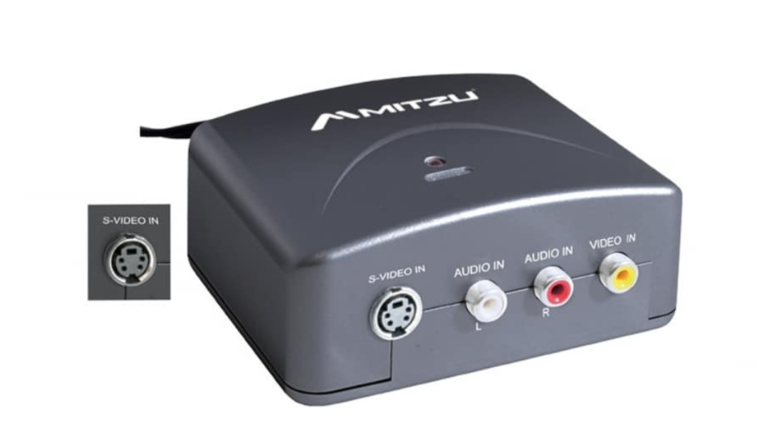 🔌 Convertidor de Audio y Video RCA a Coaxial MITZU 01-3402