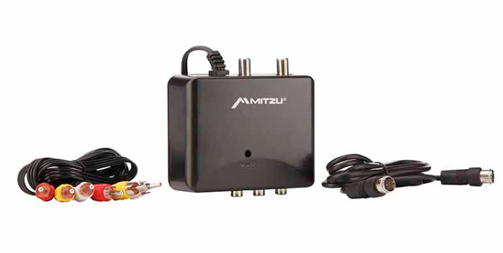 🔌 Convertidor de Audio y Video RCA a Coaxial MITZU 01-3402
