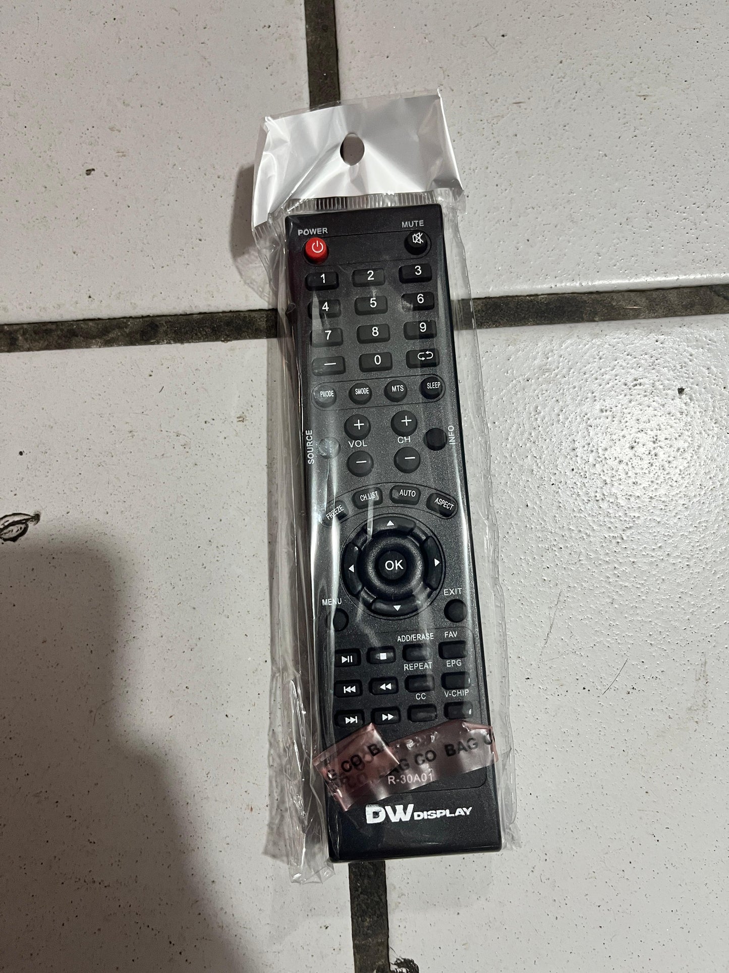 Control DWDISPLAY 2