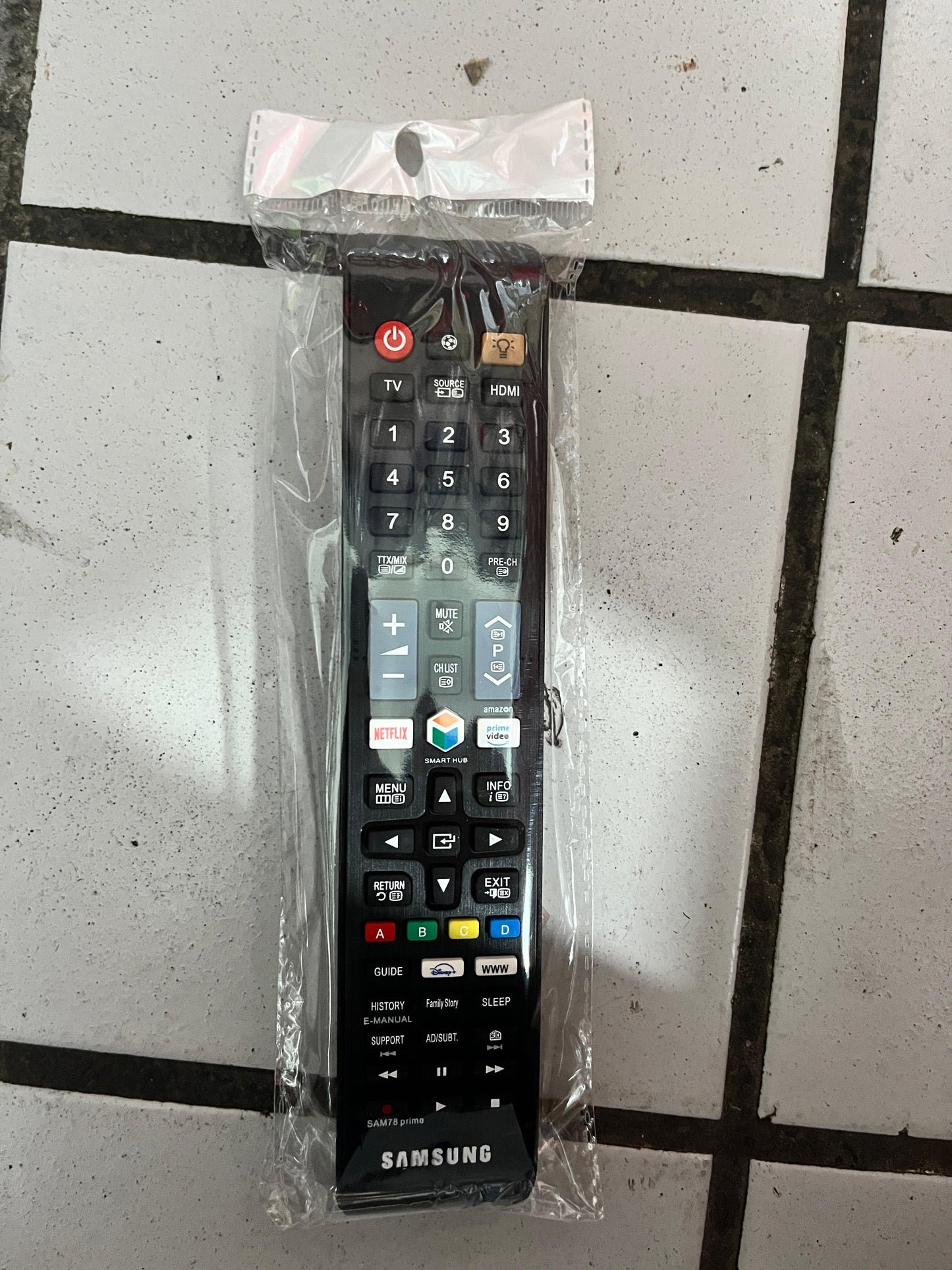 Control SAMSUNG 9