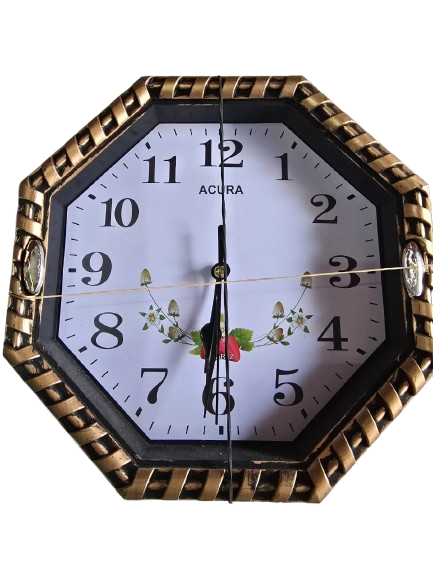 🕒Reloj de pared octagonal cobre ACURA