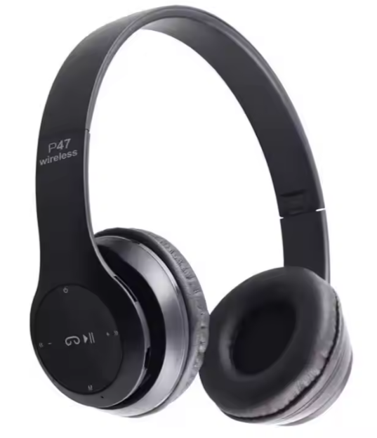 🎧 Audífonos Inalámbricos P47 – Bluetooth 5.0, Radio FM, MicroSD y Manos Libres