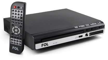📀 Reproductor de DVD FOL FD-118A – Multiformato con USB y Función de Karaoke