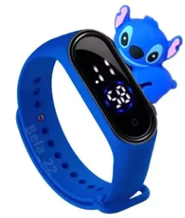 🕒 Reloj Infantil Pulseira Digital LED – Pulsera de Silicona con Pantalla Táctil