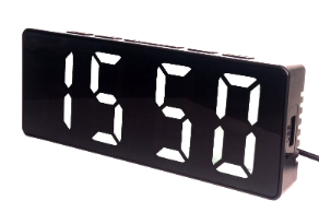 🕒 Reloj LED de Escritorio Gaosiio DS-3806L – Pantalla Espejo con Fecha y Temperatura