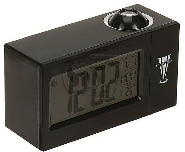 🕒 Reloj Digital con Proyección y Control por sonido DS-3605